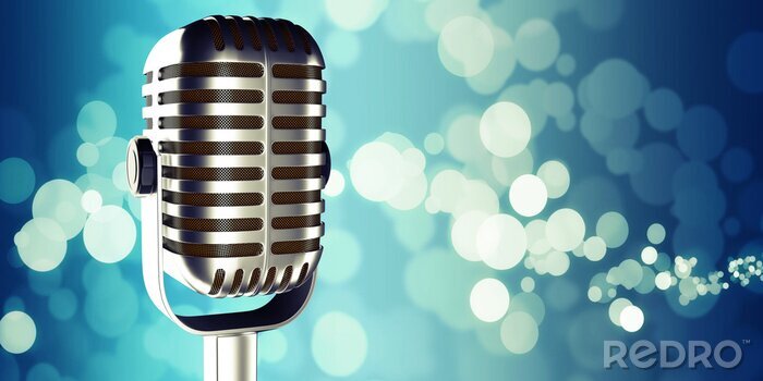 Sticker Mikrofon zur Aufnahme von Instrumenten