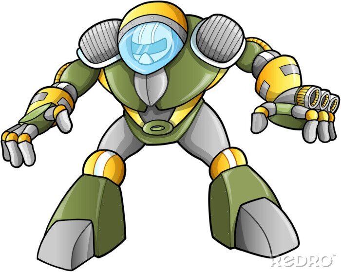 Sticker Militärsoldat Krieger Vektor