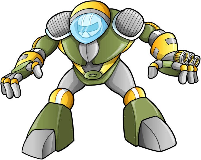 Sticker Militärsoldat Krieger Vektor