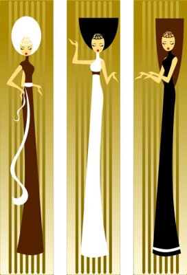 Sticker modelkai drei