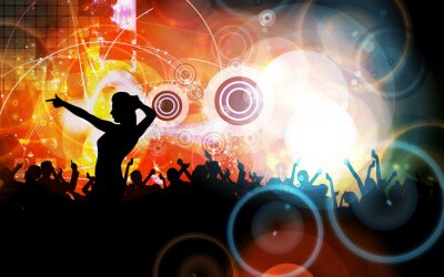 Sticker Musik-Ereignis