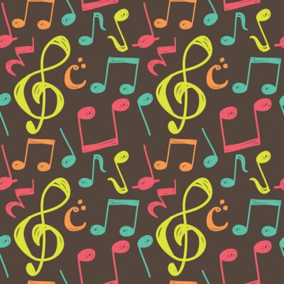 Musiknotenhintergrund