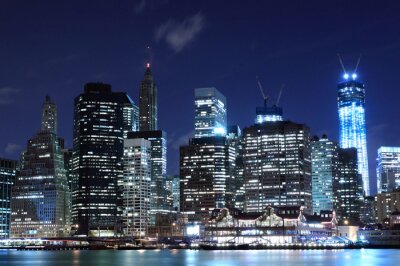 Nacht über Manhattan