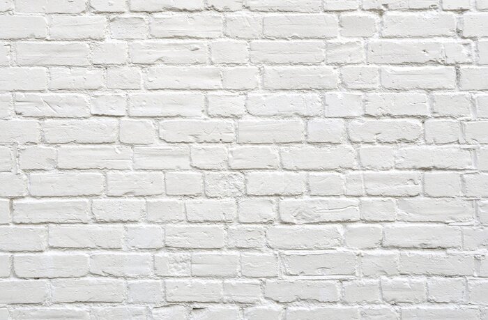 Sticker Nahaufnahme von weißer Mauer