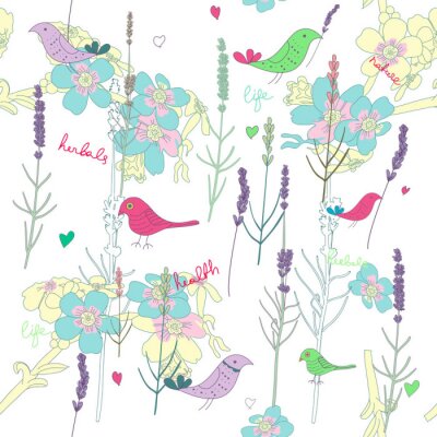 Sticker Nahtlose Textur