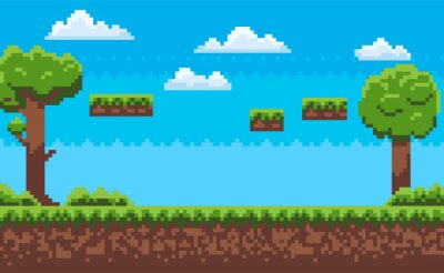 Sticker Oldschool Computerspiel