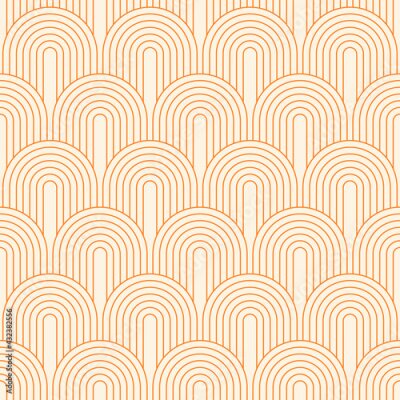 Orangefarbene Boho-Textur