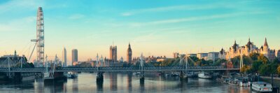 Panorama mit London Eye