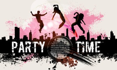 Sticker Party background