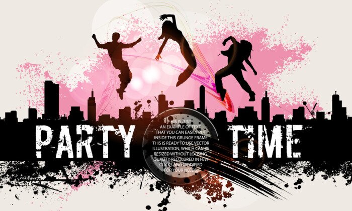 Sticker Party background