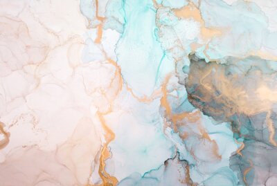 Pastell Marmorwolken