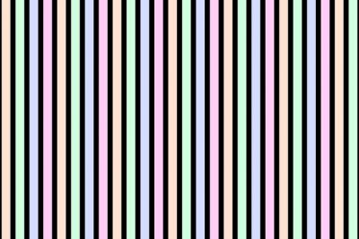 Pastell-schwarze Streifen