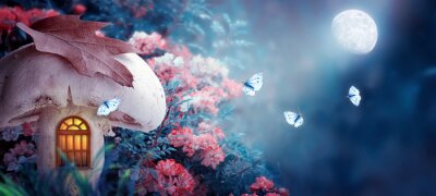 Pilz-Häuschen Fantasy