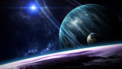 Planeten im Weltraum