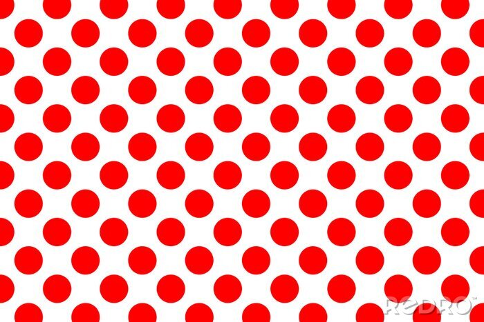 Sticker Polka dot Muster Hintergrund