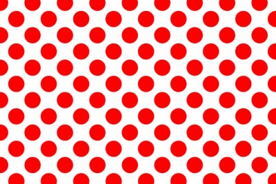 Sticker Polka dot Muster Hintergrund