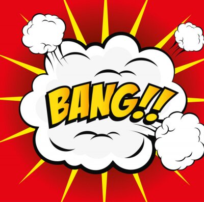 Sticker Pop-Art-Design