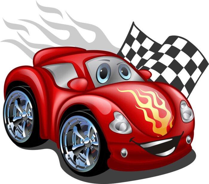 Sticker Red Warenkorb