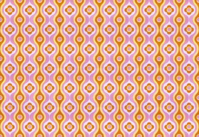 Sticker Retro Kitsch wallpaper