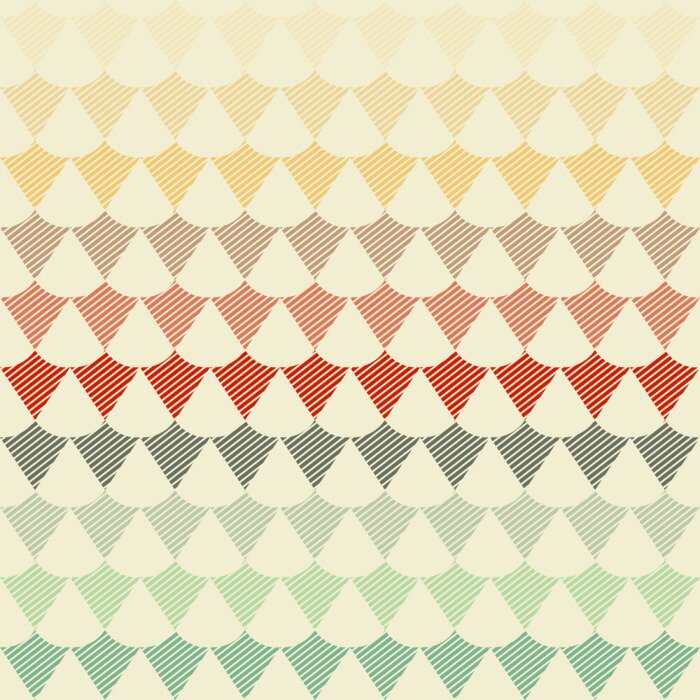 Sticker Retro Minimalismus