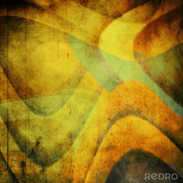 Sticker Retrofarbene Textur nach Maß - myredro.de