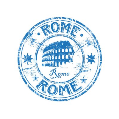Sticker Rom Stempel