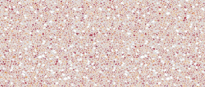 Sticker Rosa Terrazzo-Steine