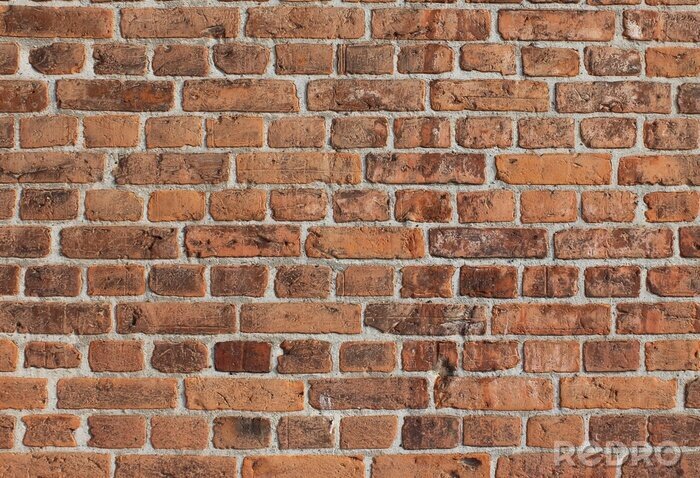 Sticker Rote Backsteinmauer