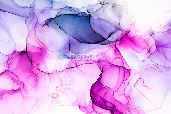 Sticker Rouge gemischt mit marineblauer Farbe