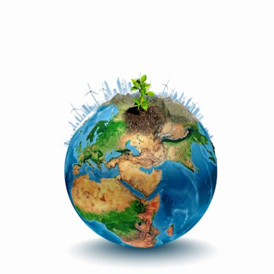 Sticker Rund th Welt