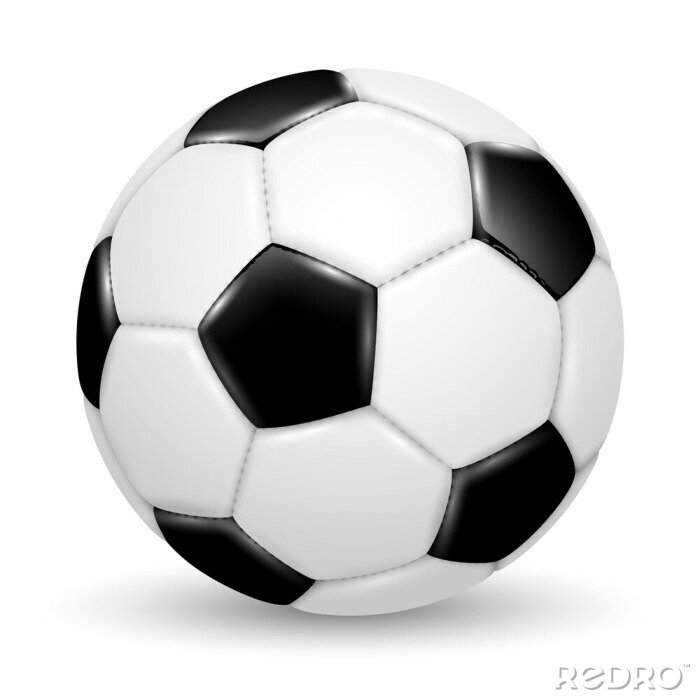 Sticker Runder Fußball