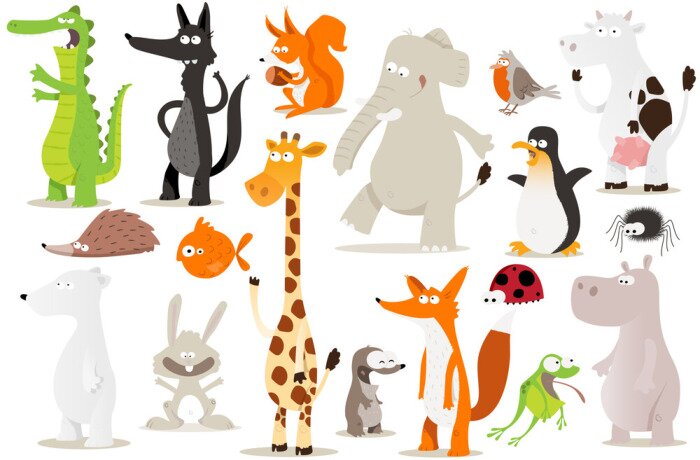 Sticker Sammlung d'animaux pour enfants
