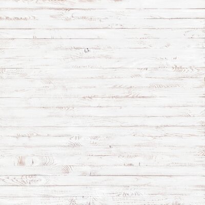 Sticker Schmale weiß getünchte Bretter