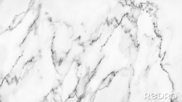 Sticker Schwarz weißer flüßiger Marmor