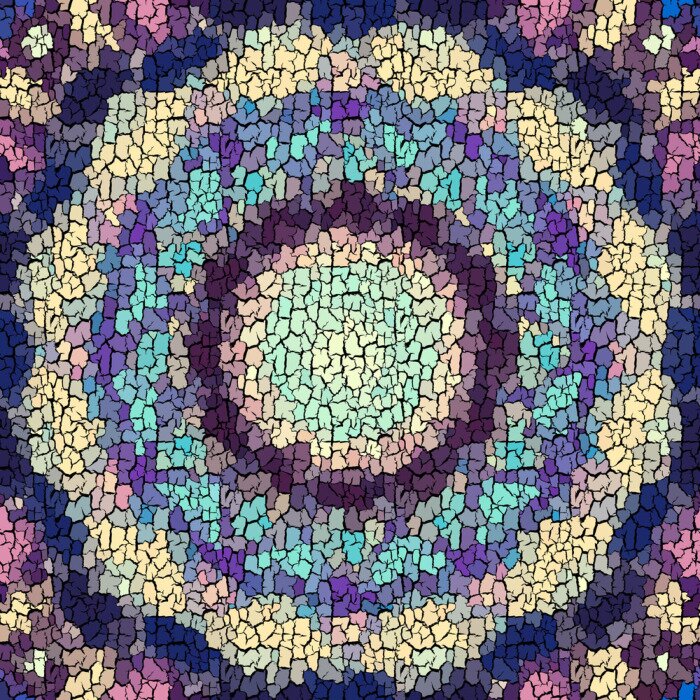 Sticker Seamless grunge abstract square pattern. Paint grunge cracks.