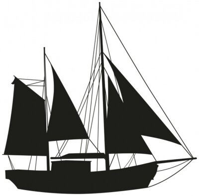 Segelboot Segelschiff Silhouette
