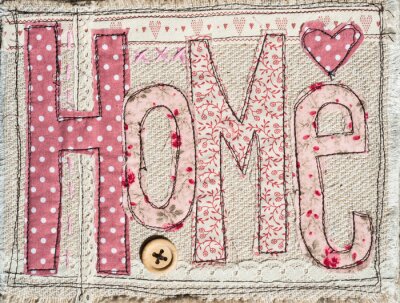 Sticker Shabby Chic Inschrift