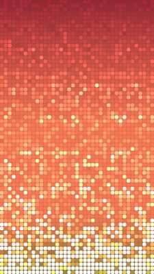 Sticker Shine mosaic background. Mosaic with light reflections. Colorful gradient. Square pixel mosaic vector. 