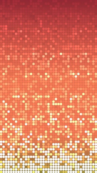 Sticker Shine mosaic background. Mosaic with light reflections. Colorful gradient. Square pixel mosaic vector. 