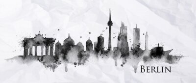 Sticker Silhouette ink Berlin