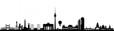 Sticker Skyline Berlin