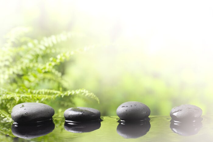 Sticker Spa-Stillleben