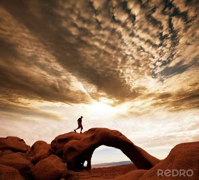 Sticker Sportklettern am Felsbogen