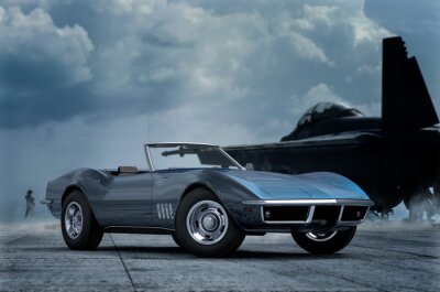 Sportwagen im klassischen Stil