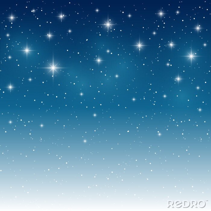 Sticker Sterne am Himmel
