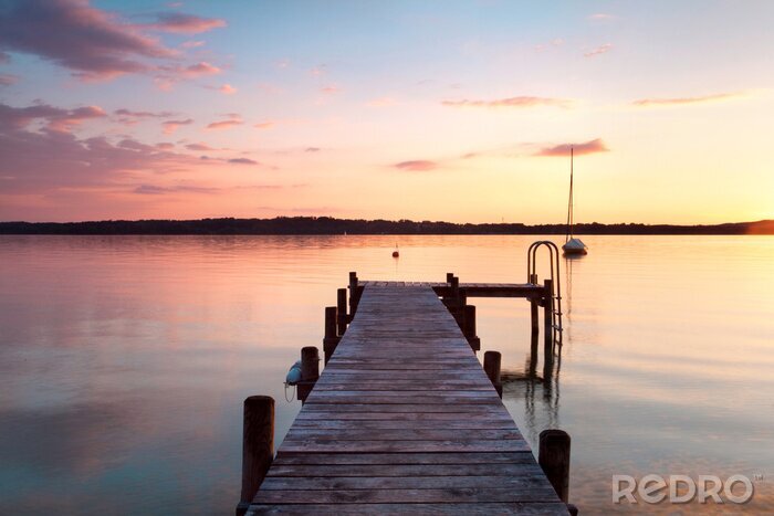 Sticker Stiller See in Bayern