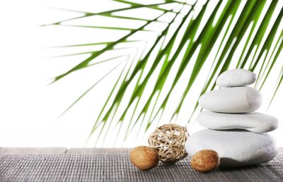 Sticker Stillleben von Spa Steine