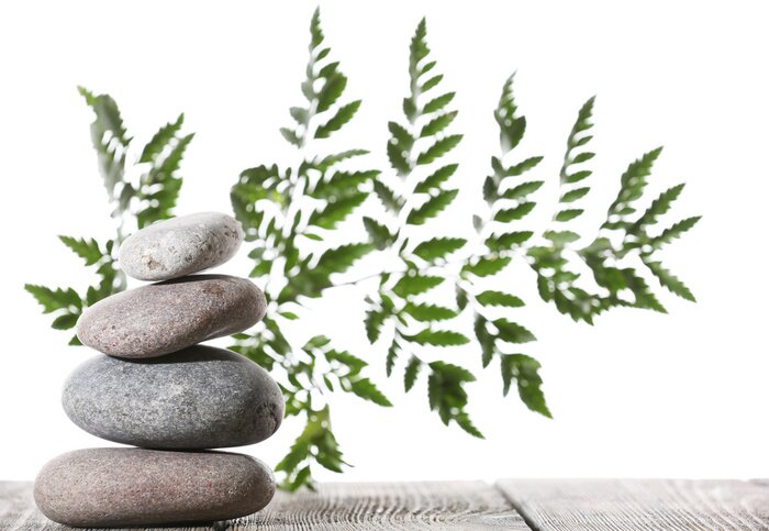 Sticker Stillleben von Spa Steine