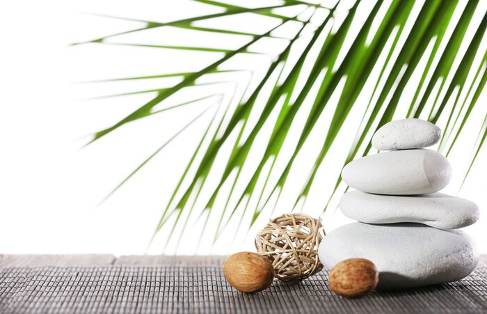 Sticker Stillleben von Spa Steine