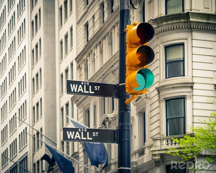 Sticker Straßen von New York City